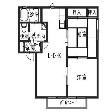 パークアヴェニュー　Cの物件間取画像